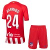 Officiële Voetbalshirt + Korte Broek Atlético Madrid Barrios 24 Thuis 2023-24 - Kids